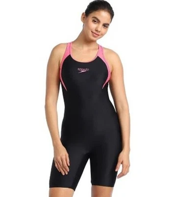 SPEEDO TRAJE DE BAÑO MUJER TRAJE DE PIERNA 32 PULGADAS RESISTENTE AL CLORO... - Imagen 1 de 4