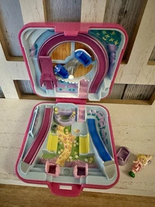 Vintage 1989 Polly Pocket Bluebird Polly's World Fun Fair Amusement Park +Figure - Picture 1 of 9