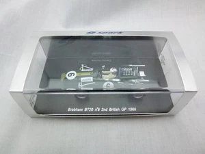 Spark 1:43 F1 Brabham BT20 #6 Denny Hulme 2nd British GP 1966 S3501 Diecast Car - Picture 1 of 12