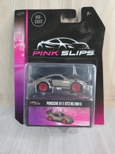 Porsche 911 GT3 RS 911 von Jada Die Cast Auto Maßstab 1:64 PINK SLIPS NEU! - Bild 1 von 5