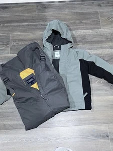 Lands End Winter Set For Boys Size 6/7 Jacket And Snow Pants - Picture 1 of 14
