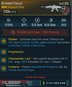 (PC,Xbox,PS) Borderlands 4 - Modded Divided Focus 110k DPS - Bild 1 von 1