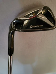 TaylorMade M2 Single 6 Iron stock REAX 88 steel stiff LH Left Handed - Picture 1 of 7