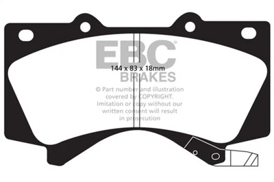 EBC for 08+ Lexus LX570 5.7 Greenstuff Front Brake Pads - Image 1 of 4