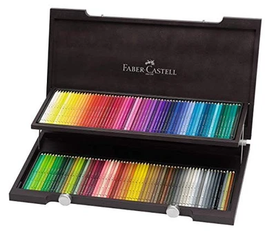 Faber Castel Albrecht Dürer Watercolor Pencil 120 Color Set Wooden Box 117513 [J - Image 1 of 4