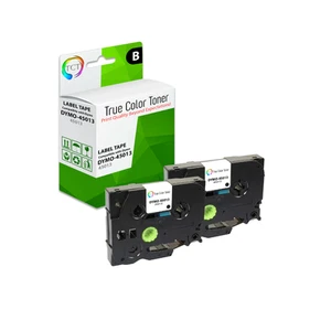 Repuesto de cinta de etiqueta compatible TCT Premium para Dymo 45013 - Paquete de 2 - Imagen 1 de 4