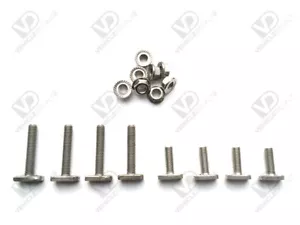 FITS PEUGEOT 205 GTI BUMPER BOLT FIXING KIT STAINLESS STEEL BOLTS SETS - Picture 1 of 4