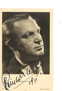 Richard TAUBER- "Don Giovanni " etc Gt. Austrian Tenor & Actor-Signed Photo 1935 - Foto 1 di 1