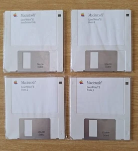 4 Programm Disketten für Macintosh Laser Writer II - Bild 1 von 1