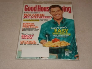 BOBBY FLAY * RECIPES July 2012 GOOD HOUSEKEEPING MAGAZINE * PARTIALLY SEALED - Picture 1 of 6