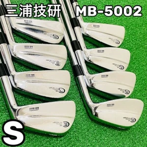 MIURA GIKEN MB-5002 8pcs Iron Set 3-9/PW Flex-S N.S.PRO950GH No H/C F/S - Picture 1 of 10