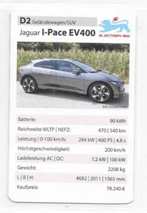 Carte N°D2- Jaguar I-Pace EV400 - Picture 1 of 2