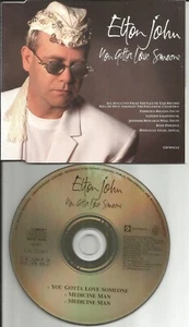 ELTON JOHN w/ ADAMSKI You gotta Love w/ MEDICINE MIX Europe CD single USA seller - Picture 1 of 1