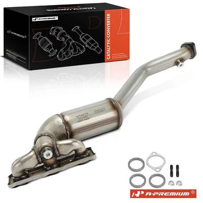 Convertidor catalítico con colector de escape integrado delantero para BMW X3 2007-2010 Foto 1 de 4