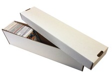 Bundle 25 800ct 2pc Vertical Cardboard Baseball Trading Card Storage Boxes #802