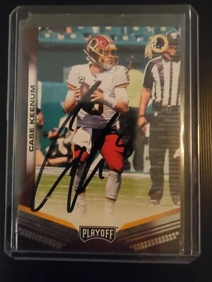 Case Keenum Washington Redskins Hand Signed Autographed Card - Image 1 of 2