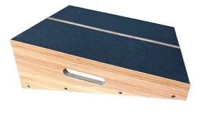 StrongTek Professional Wooden Slant Board, Adjustable Incline Board Calf Stretch - Picture 1 of 6