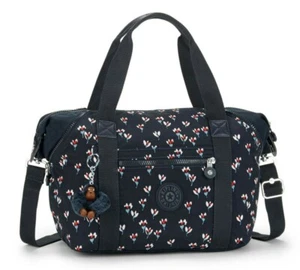 Kipling ART S Handbag - Small Flower Bl RRP £79 - Picture 1 of 3