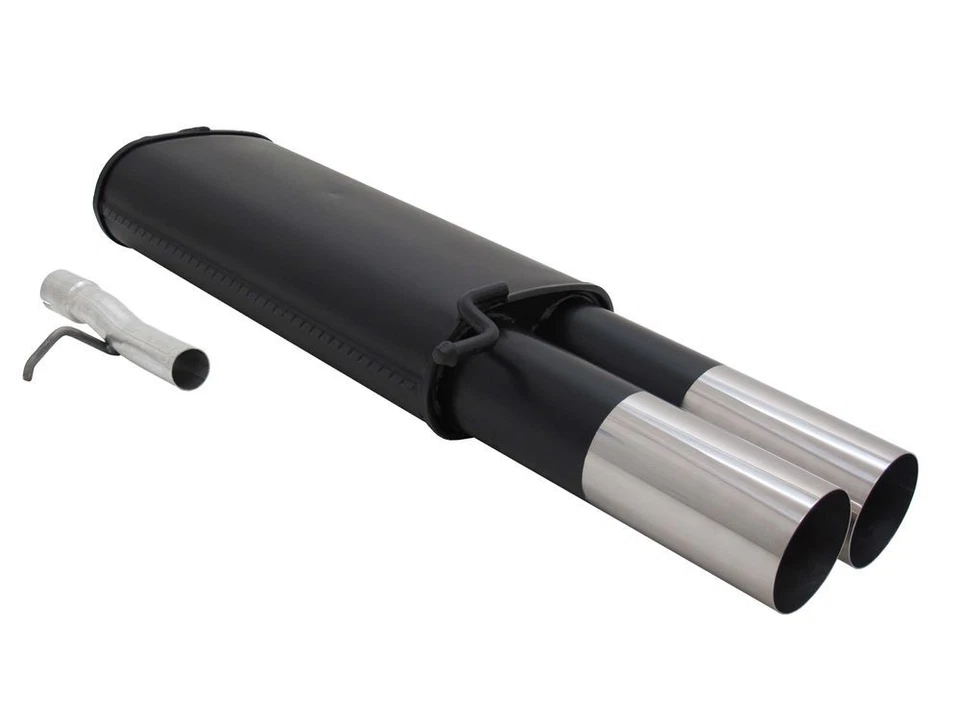 Silenziatore sportivo Novus per VW Passat Variant 2 x 90 mm design RL - Immagine 1 di 1