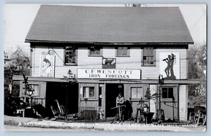 Blue Hill Maine ME Iron Forger C.F. Wescott Real Photo Postcard RPPC 1959 - Picture 1 of 5