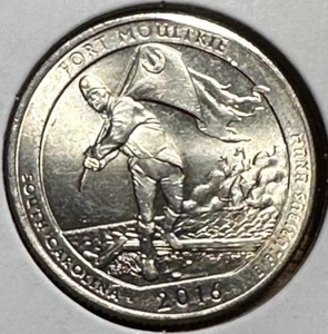 P Fort Moultrie Washington Quarter 2016 - Imagen 1 de 4