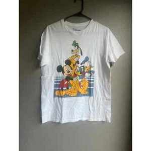 Camiseta Blanca Disney Mickey Mouse & Friends Unisex Mediana - Imagen 1 de 3