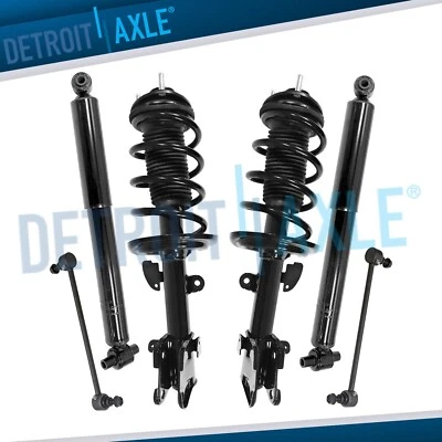 Amortiguadores traseros barras estabilizadoras de resorte de puntales delanteros para Acura MDX ZDX 2007-2013 Foto 1 de 4