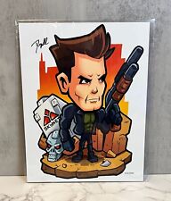 The Terminator BAM! Collectibles Limited Art Print 410/2500 Denzel Draws 8x10