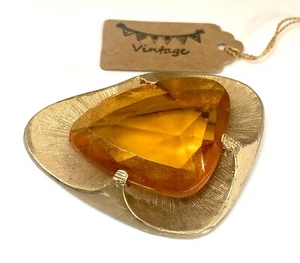vintage brooch 1950s modernist - Picture 1 of 6