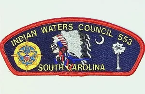 Indian Waters Council Boy Scout Council Patch CSP South Carolina - Picture 1 of 2