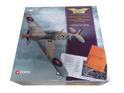 Corgi 49104 1:72 Diecast Hurricane Mk1 - No 87 Sqn w/ Pilot's Notes NEW - Image 1 of 4