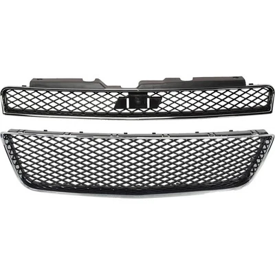 Set of 2 Front Upper & Lower Grille For 2014-2016 Chevrolet Impala Limited - Image 1 of 4