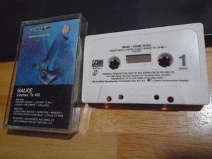 RARE OOP Malice CASSETTE TAPE License to Kill metal KISS Megadeth metallica DAVE - Picture 1 of 2