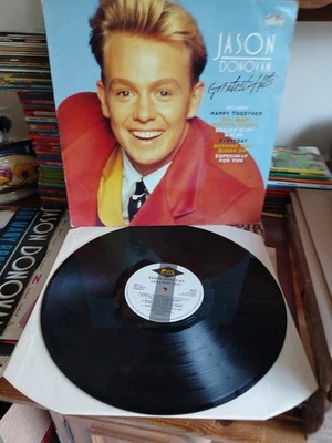 Jason Donovan - Greatest Hits - 1991 Vinyl LP PWL - Image 1 of 4