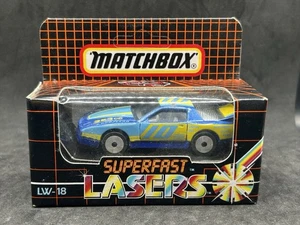 1987 Matchbox Superfast Lasers Firebird Racer  LW-18 RARE Unpunched Sealed MIB - Picture 1 of 4