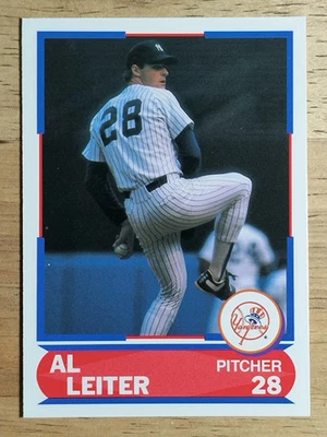 1989 Score Young Superstars I #17 Al Leiter - Image 1 of 2