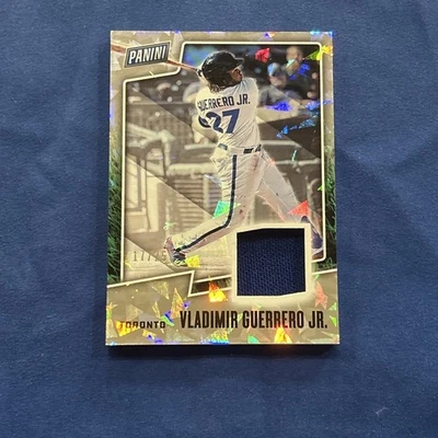 2019 Panini Father's Day Baseball Jersey Vladimir Guerrero /25  Blue Jays - Image 1 of 4
