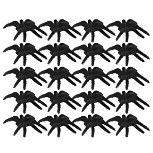 25 Pezzi Decorazione Ragno Artificiale Tarantole Finte Halloween Animale - Foto 1 di 12