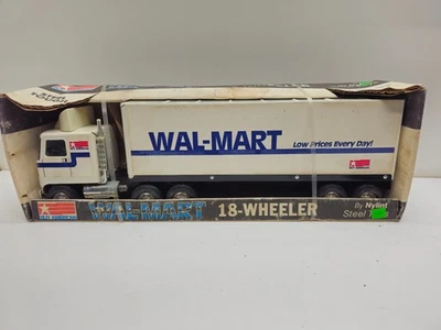 Nylint Wal-Mart 18-Wheeler Steel Toy Truck G.M.C. Cab Vintage NIB Made in USA - Image 1 of 4