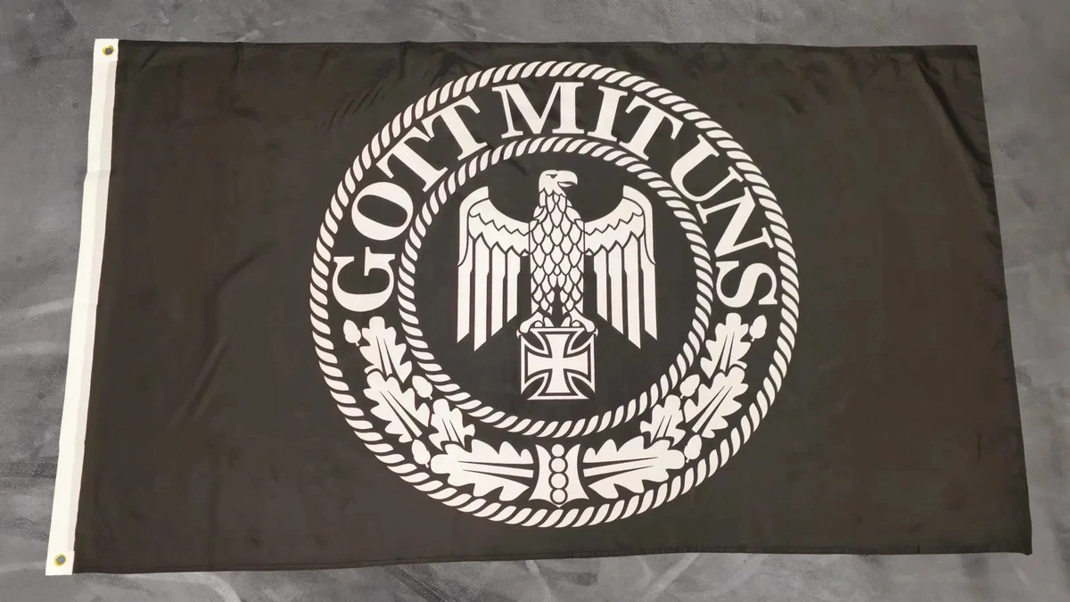 Reichssturmfahne – Historische Flagge 90 X 150 Cm Aus Wetterfestem Polyester