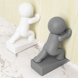 Door Stopper, 2 Pack Door Stop, Flexible and Effective to Keep Your Door Open - Picture 1 of 4