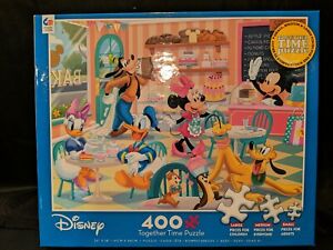 Ceaco Disney Together Time 400 Piece Jigsaw Puzzle Bakery Mickey Minnie Donald