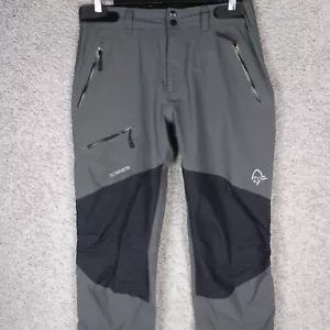 NORRONA FALKETIND MEN'S PANT GRAY size L LARGE GORE-TEX XCR SHELL ZIP - Picture 1 of 11