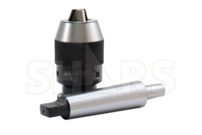 SHARS TOOL 5/8" Premium 6JT Keyless Drill Chuck & MT4 Morse Taper Shank Arbor ^[
