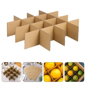 18Pcs Box Cardboard Dividers Packing Glass Dividers Packing Box Dividers Plate - Picture 1 of 12