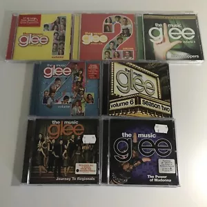 Glee CD Bulk Lot Of 7 Albums 1 2 3 4 6 Journey To Regionals The Power Of Madonna - Picture 1 of 23