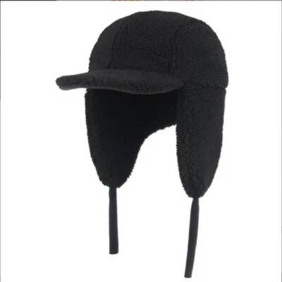 Gorra de piloto de aviador niños niñas cálida invierno sombreros suaves orejeras sombrero gorros gorra regalo Foto 1 de 4