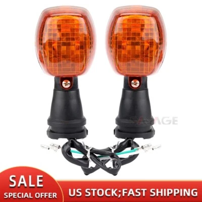 Lámpara de luz de señal de giro delantera para KAWASAKI NINJA 500R ZRX1200S EX/GPZ 500/1100 Foto 1 de 4