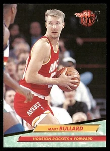 Matt Bullard 1992-93 Fleer Ultra #268 Houston Rockets (EX-NM) B80 - Picture 1 of 2