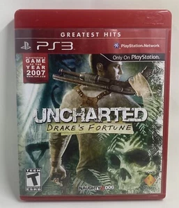 UNCHARTED Drake's Fortune GREATEST HITS Sony PlayStation 3 NFR - Imagen 1 de 4